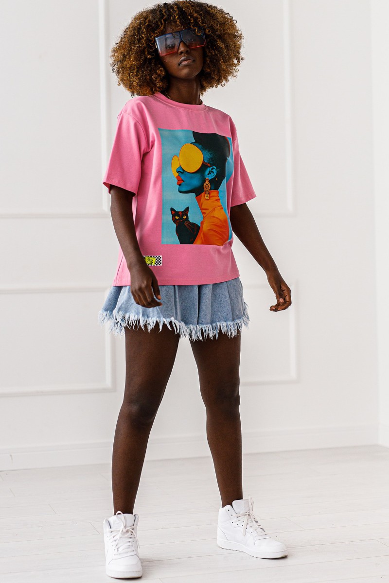 T-Shirt Polly – rosa