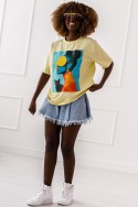 T - shirt Polly - żółty