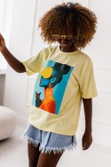 T - shirt Polly - żółty