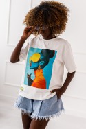 T - shirt Polly - biały