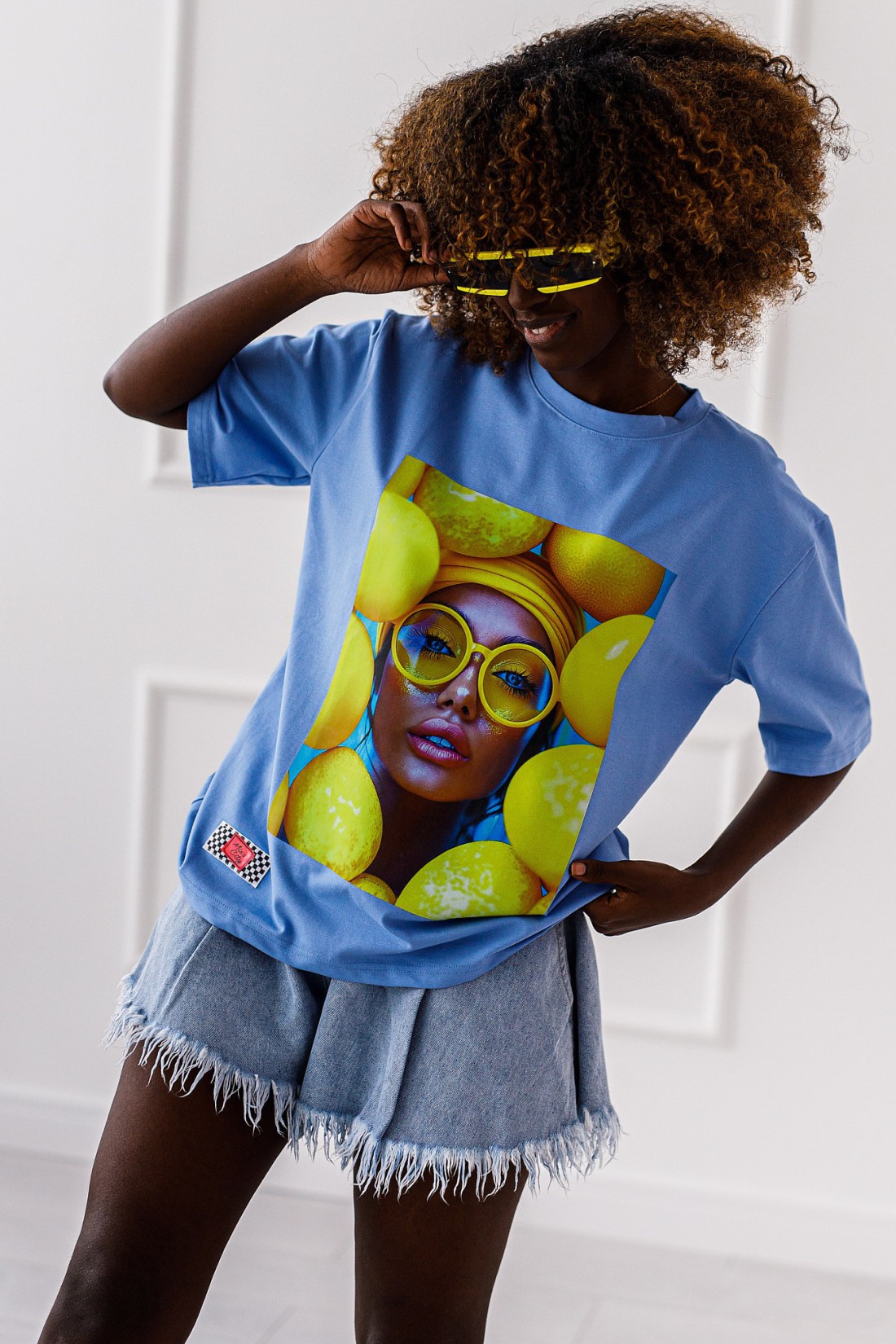 T-Shirt Sky – blau