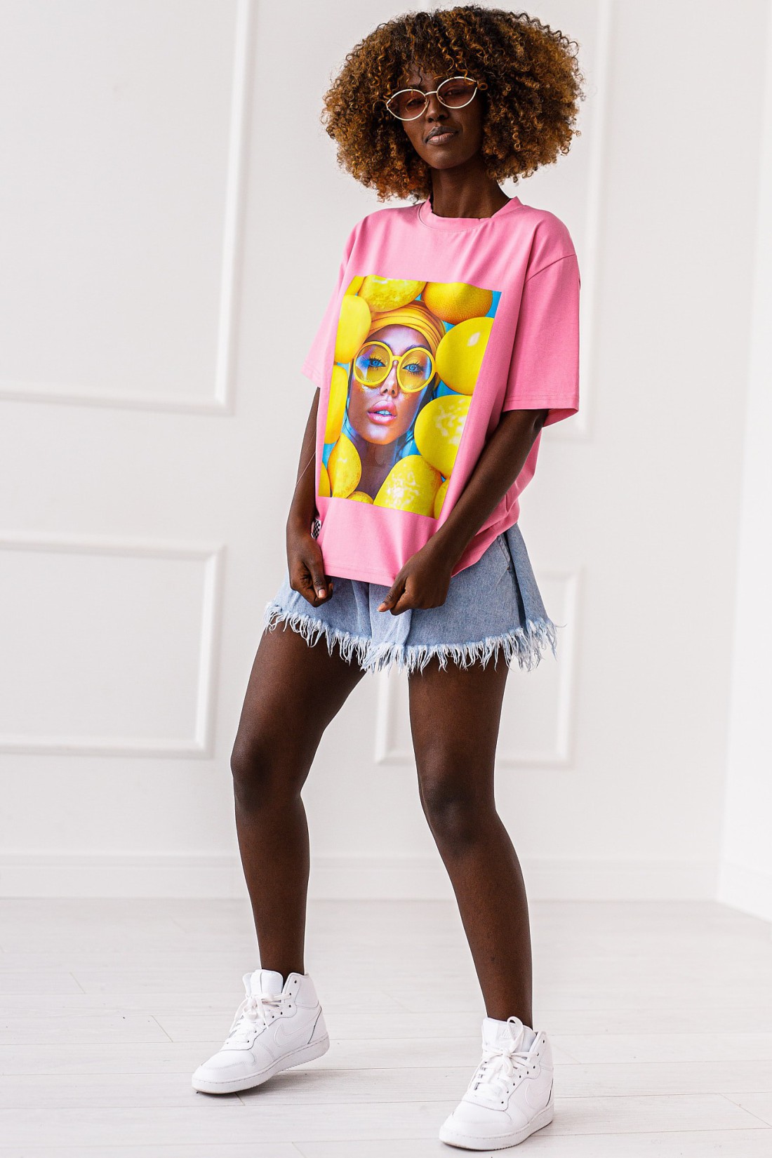 T - shirt Sky - pink