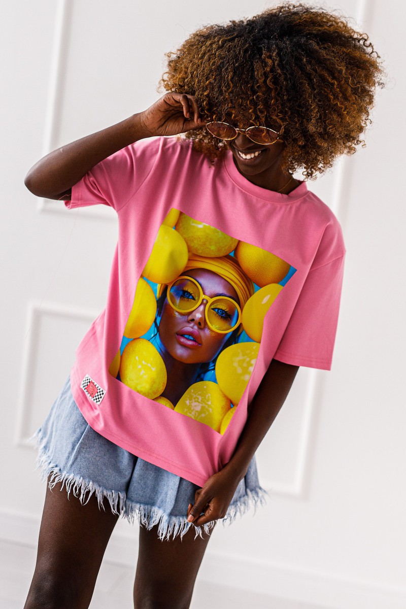 T-Shirt Sky – rosa