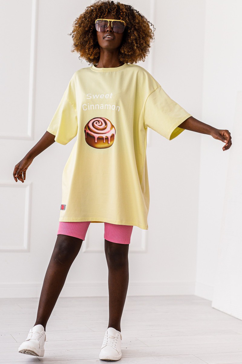 T - shirt sweet - yellow
