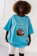 Футболка Sweet - синяя