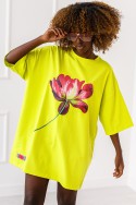 T - shirt Lily - lime green