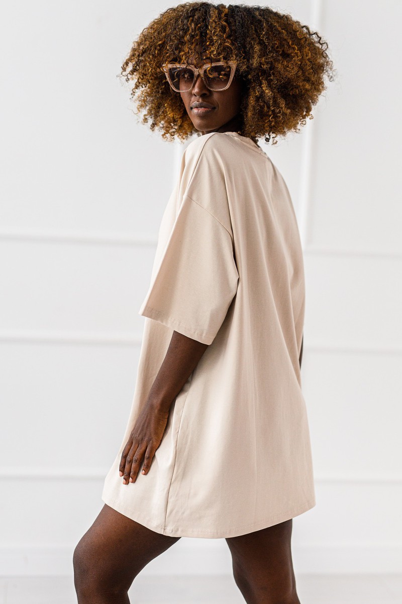 T-Shirt Croissant – Beige
