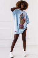 T shirt Rings - blue