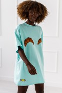 T - shirt Nice - miętowy