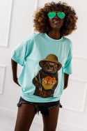 T - shirt Nigiri - miętowy