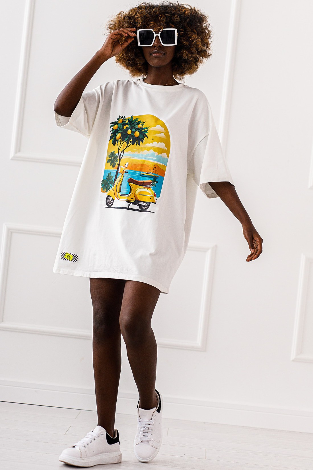 copy of T - shirt Sicilian Dreams - błękitny