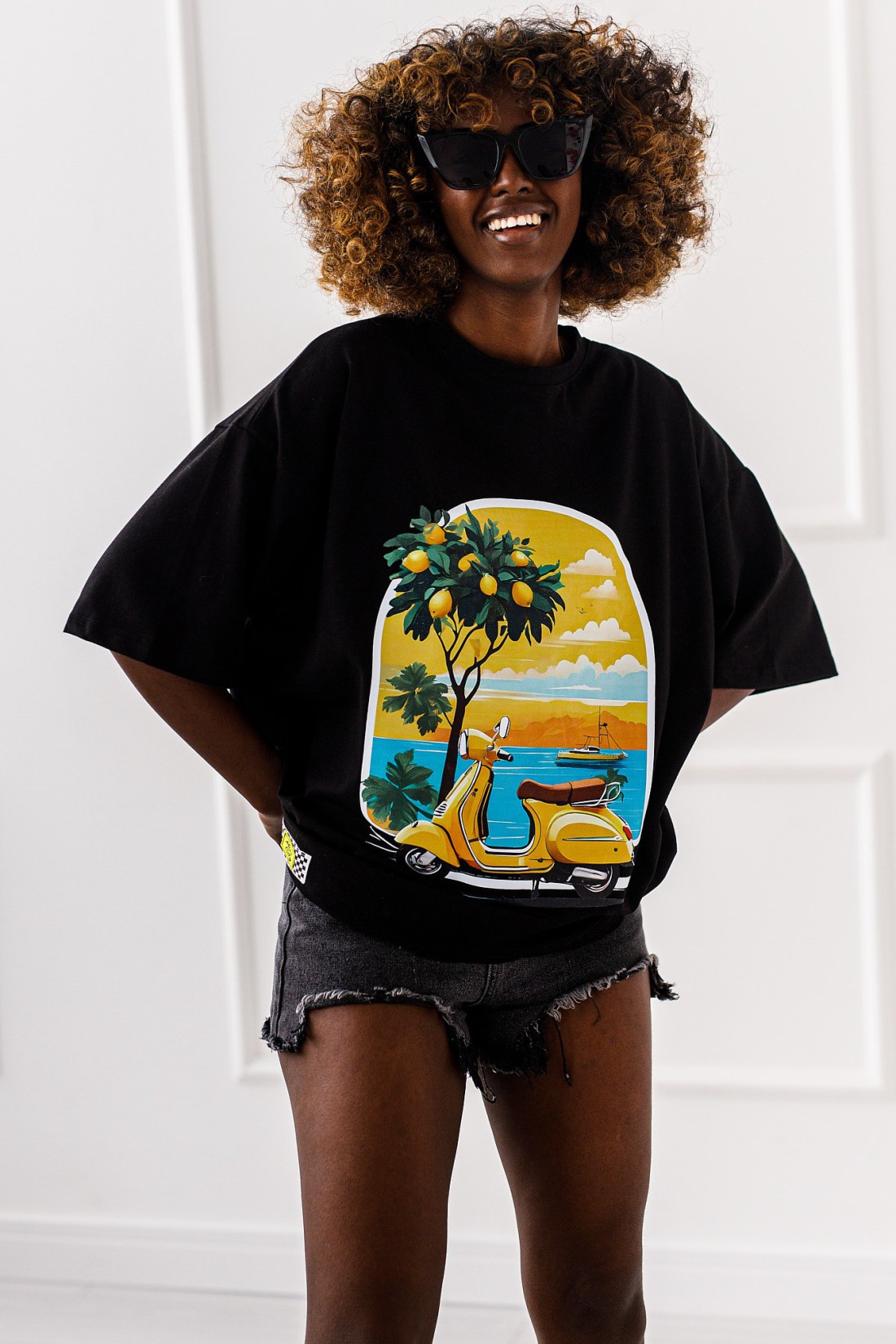 copy of copy of T - shirt Sicilian Dreams - błękitny