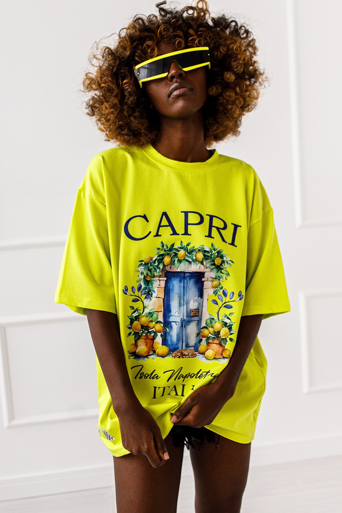 copy of copy of T - shirt Capri Vibes - biały