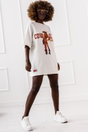 T - shirt Cowboy Girl - biały