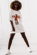 T - shirt Cowboy Girl - biały