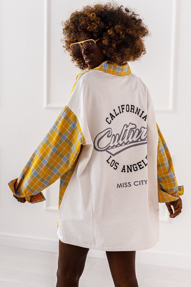 Koszula California - żółta