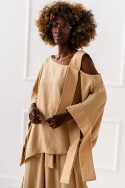Bluzka Ango - camel