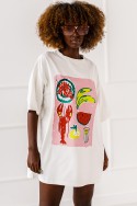 T - shirt Sweet - biały