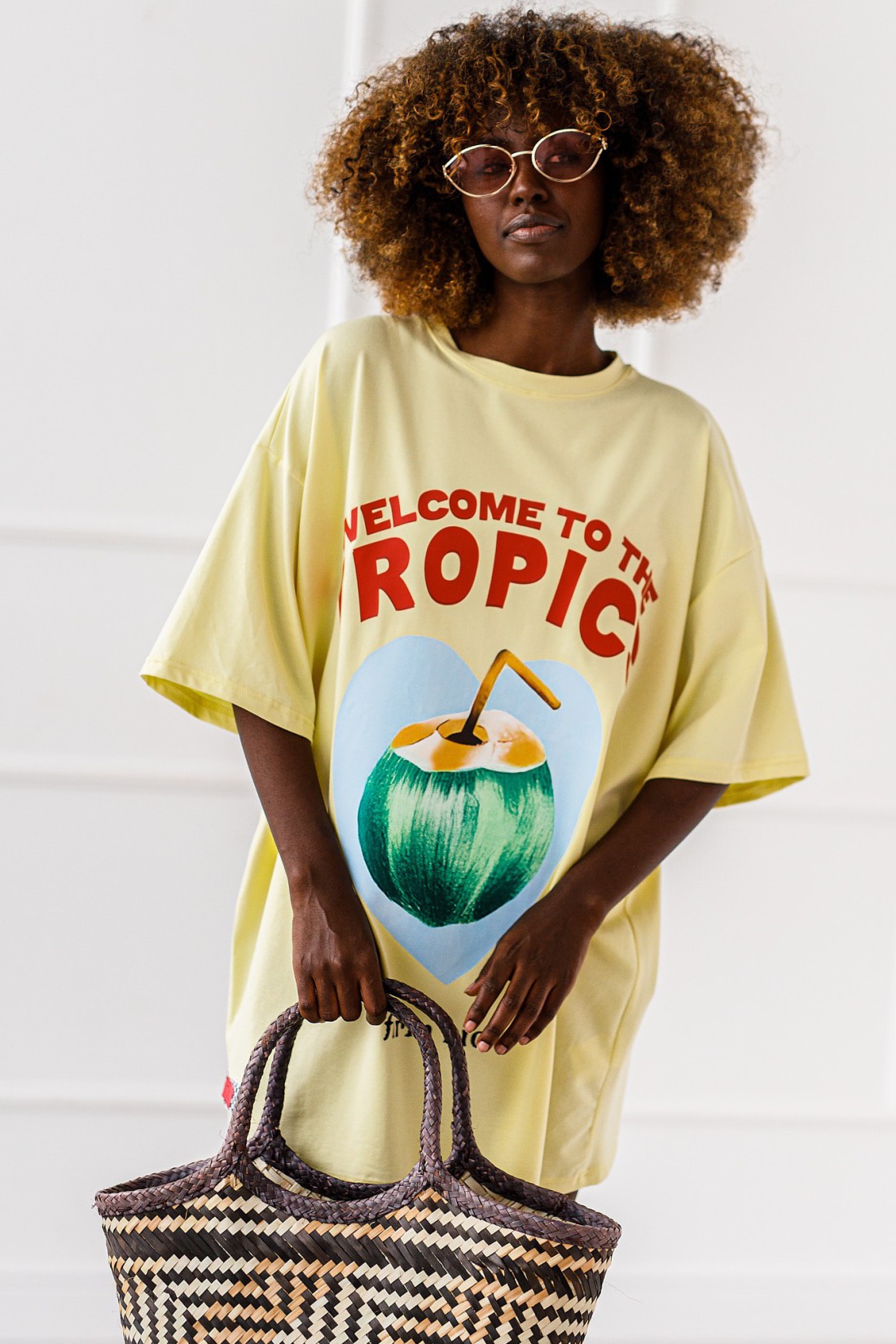 copy of copy of T - shirt Coconut - biały