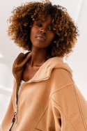Bluza Elisa - camelowa
