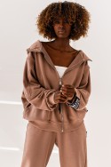 Bluza Elisa - ciemno beżowa