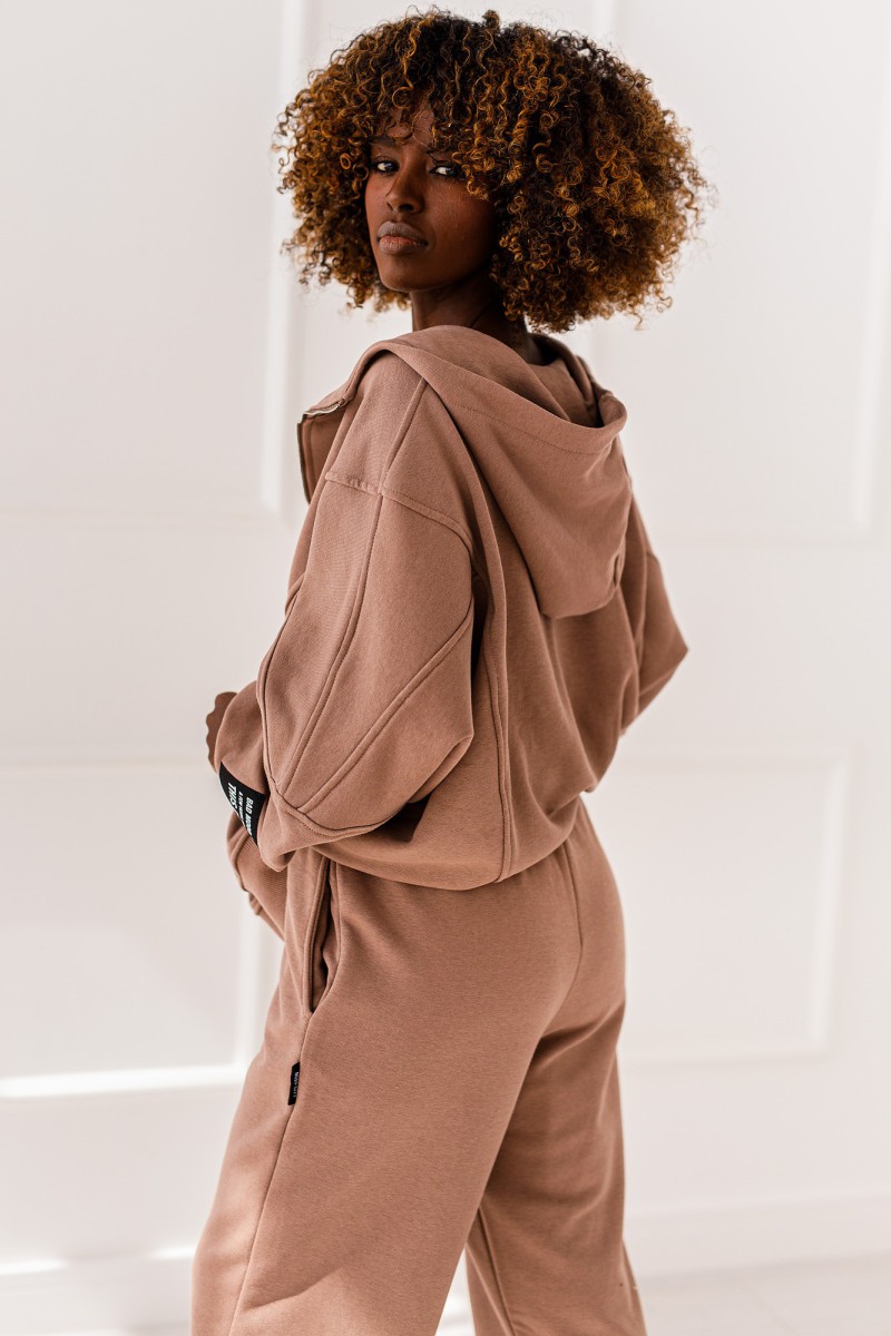 Bluza Elisa - ciemno beżowa