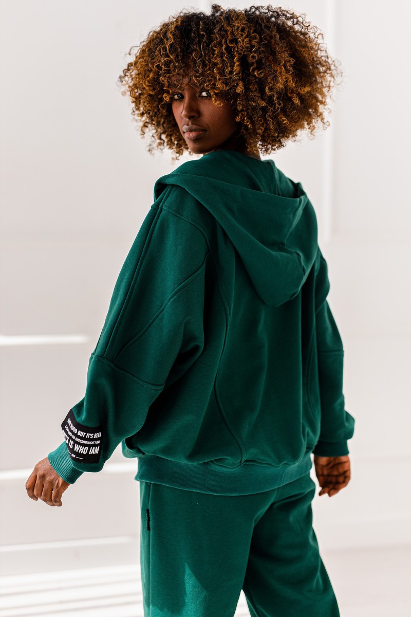 Bluza Elisa - butelkowa zieleń