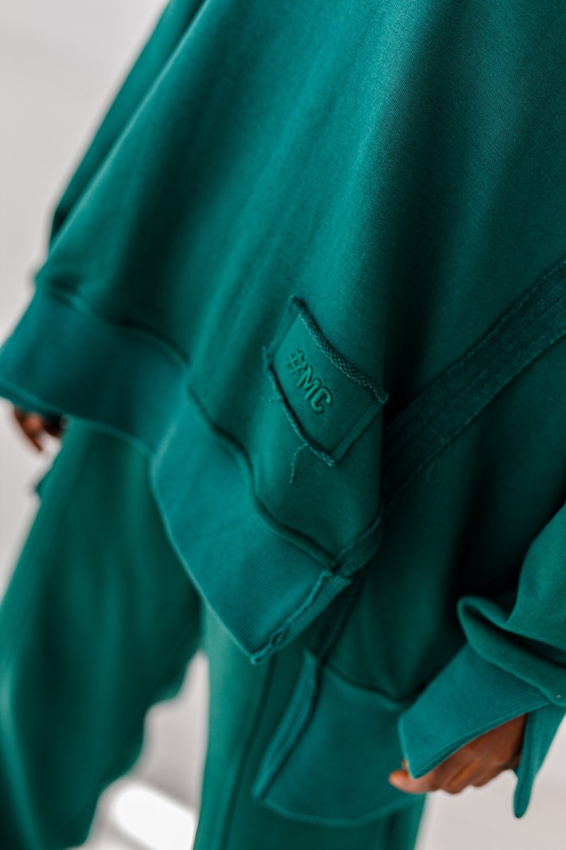 Bluza Kai - butelkowa zieleń