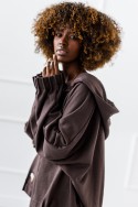 Bluza Karina - czekoladowa