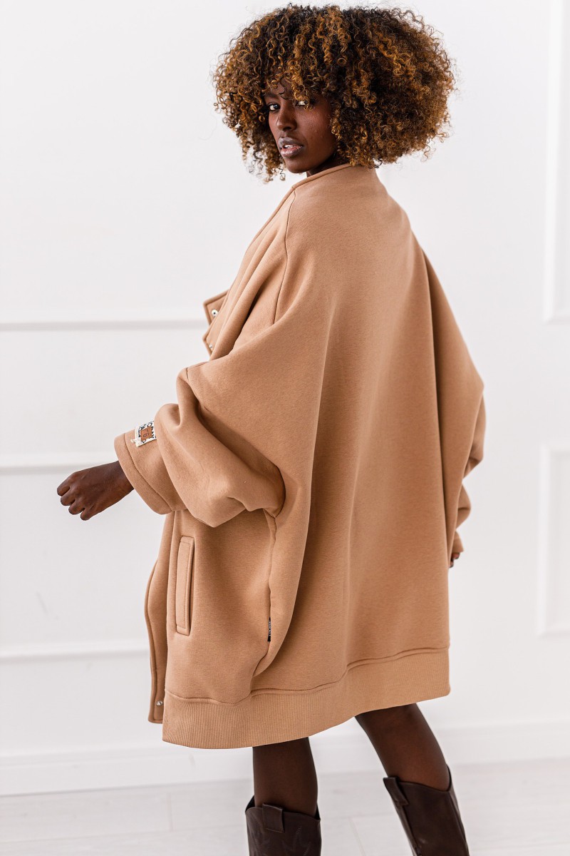Płaszcz Warm Hug - camelowy
