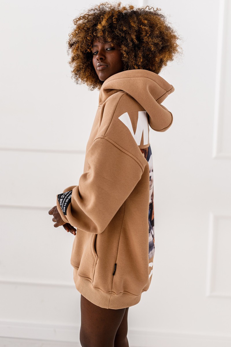 Bluza Cozy - camelowa