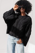 Sweter Sana - czarny