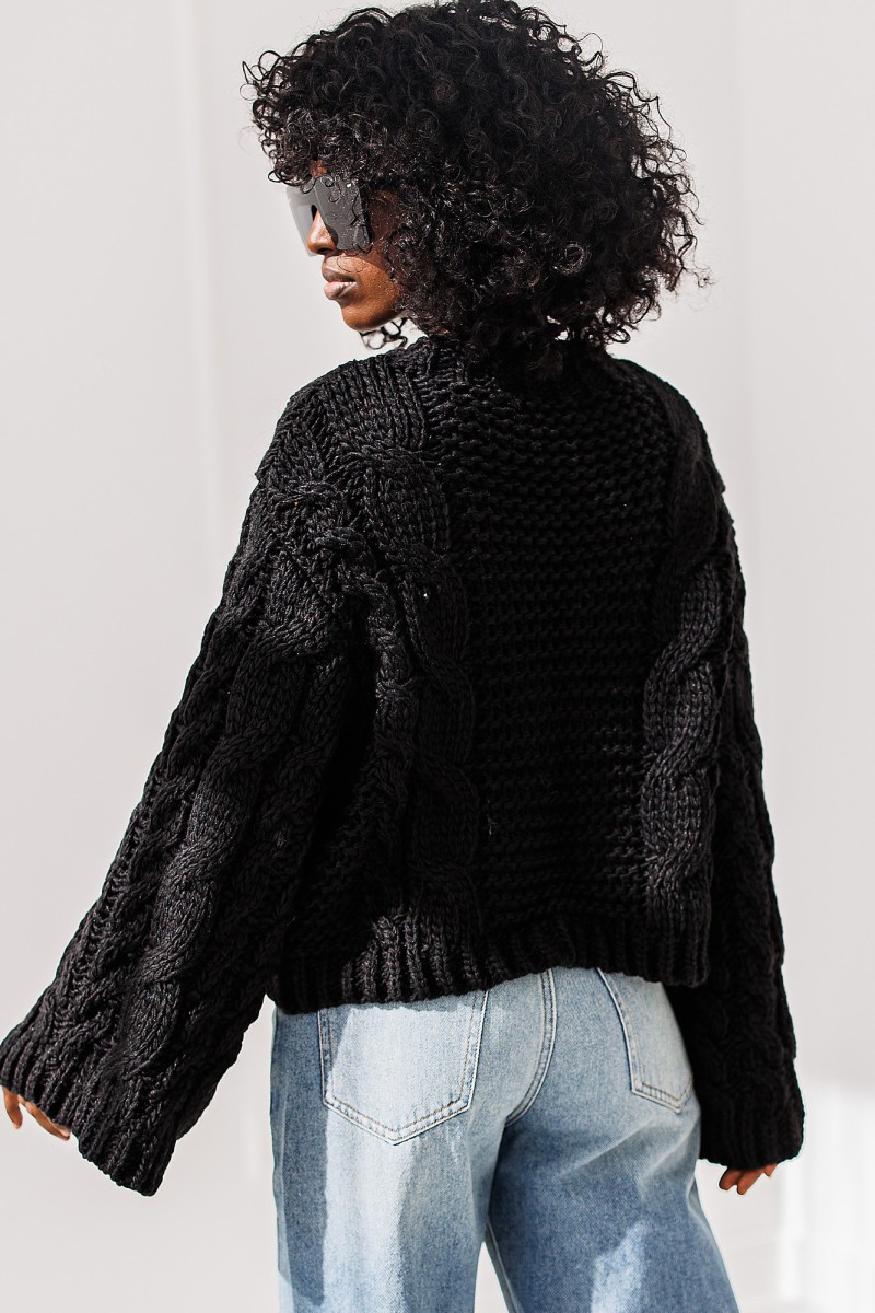 Sweter Sana - czarny