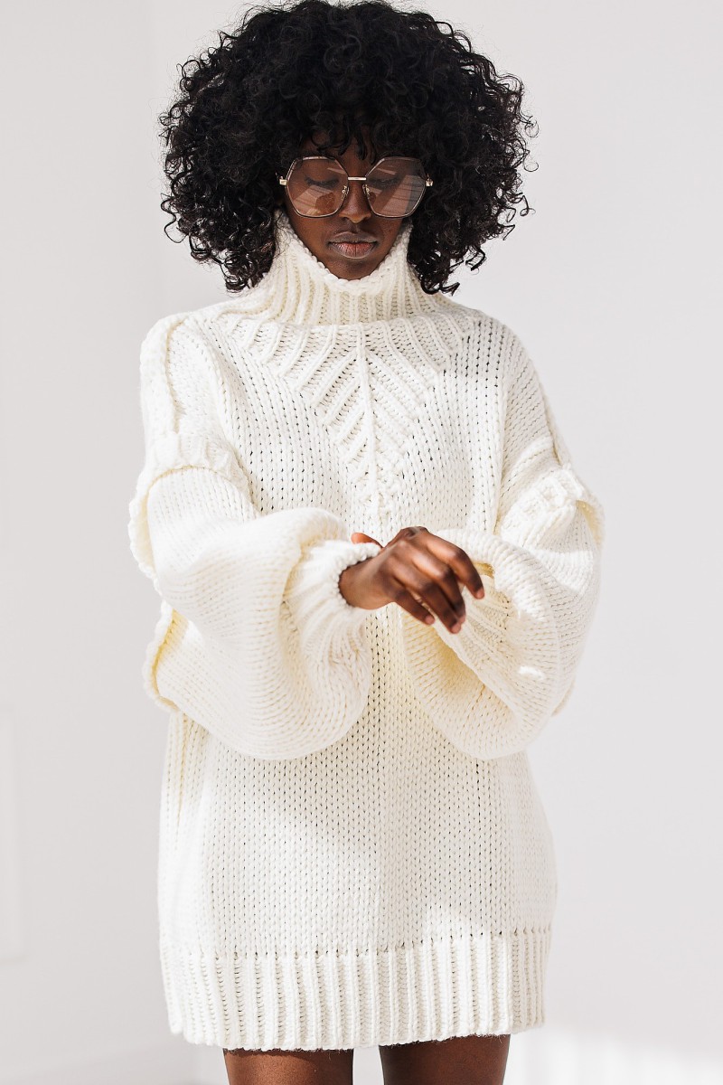 Sweter Noelle - śmietankowy
