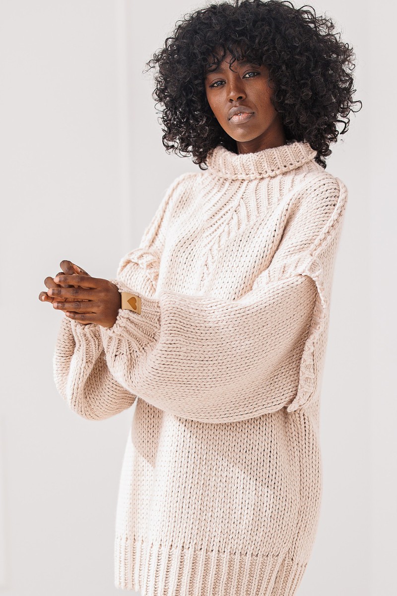 Sweter Noelle - beżowy