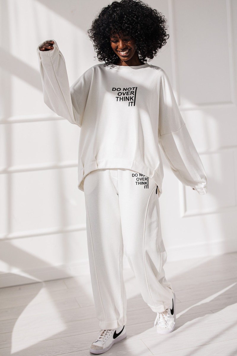 Dres Overthink Set - biały