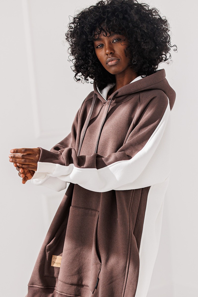 Bluza Soft Street - czekoladowa