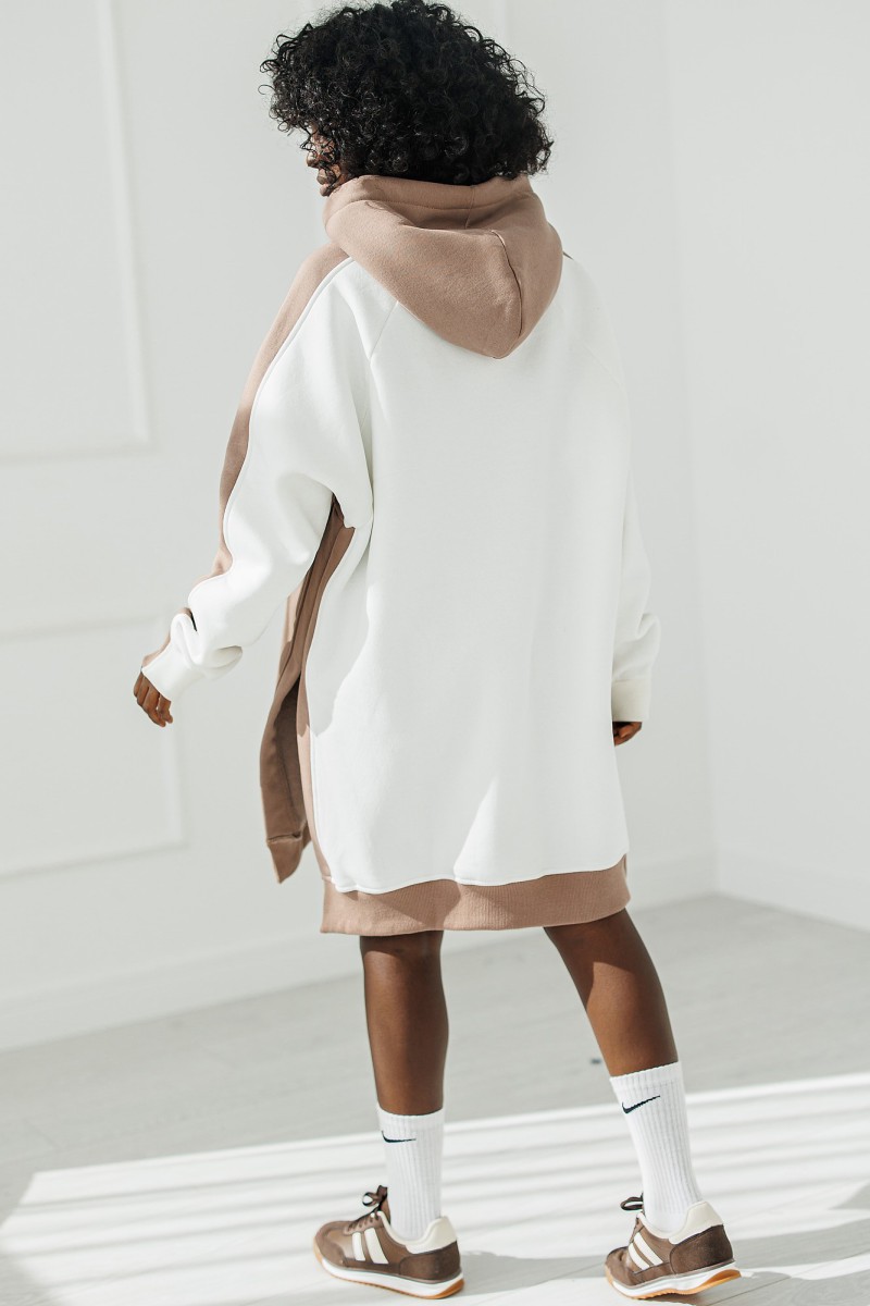 Bluza Soft Street - ciemno beżowa
