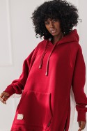 Bluza Soft Street - bordowa