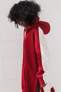Bluza Soft Street - bordowa