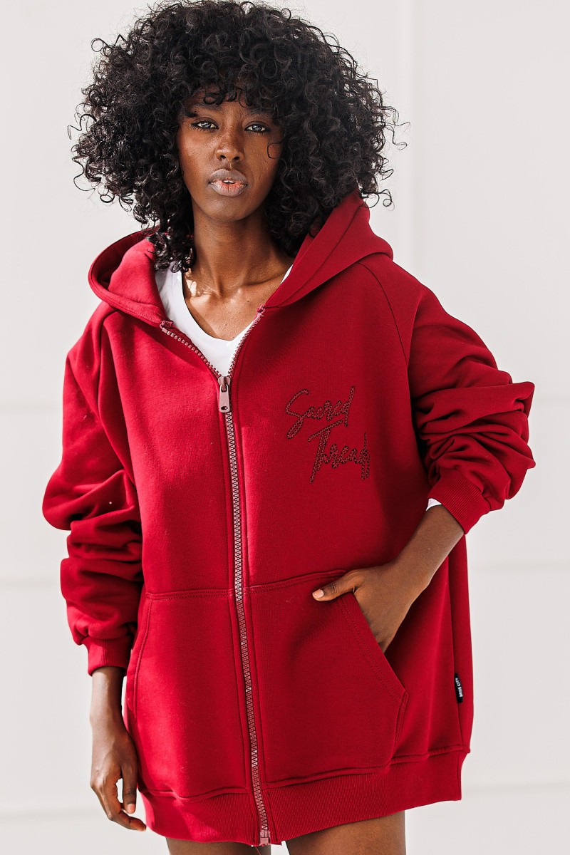 Bluza Chill Mode - czerwona