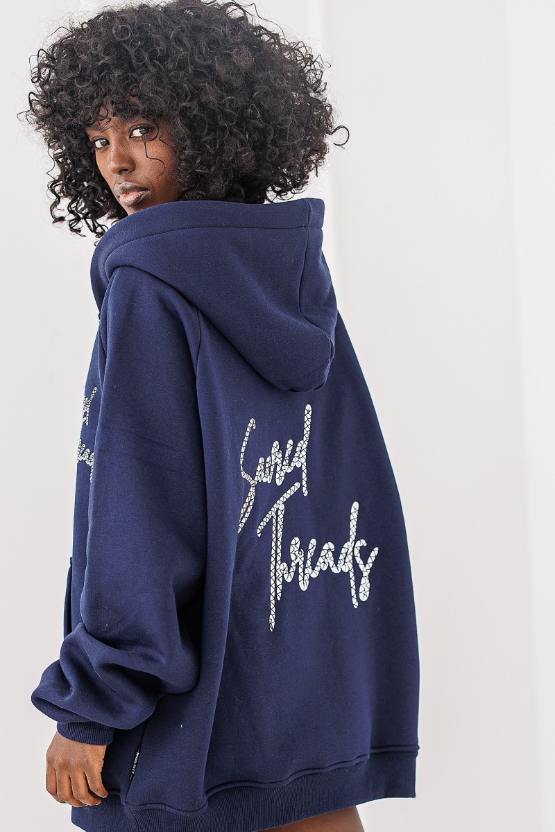 Bluza Chill Mode - granatowa
