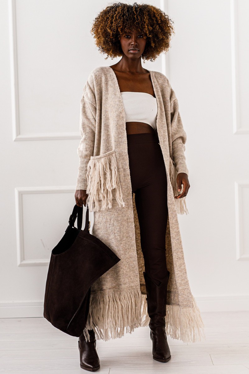 Kardigan Ivory Dream - beżowy