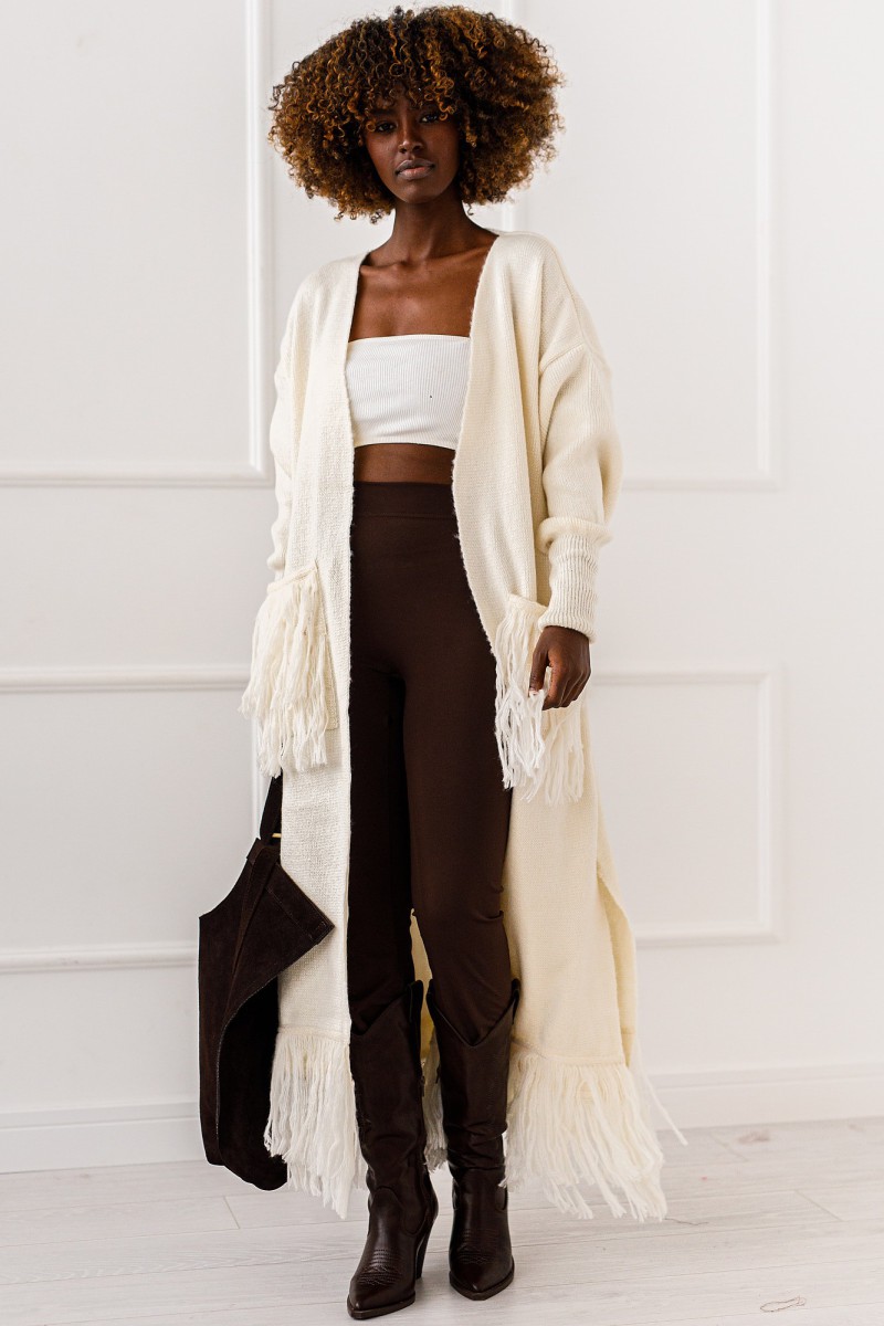 Kardigan Ivory Dream - śmietankowy