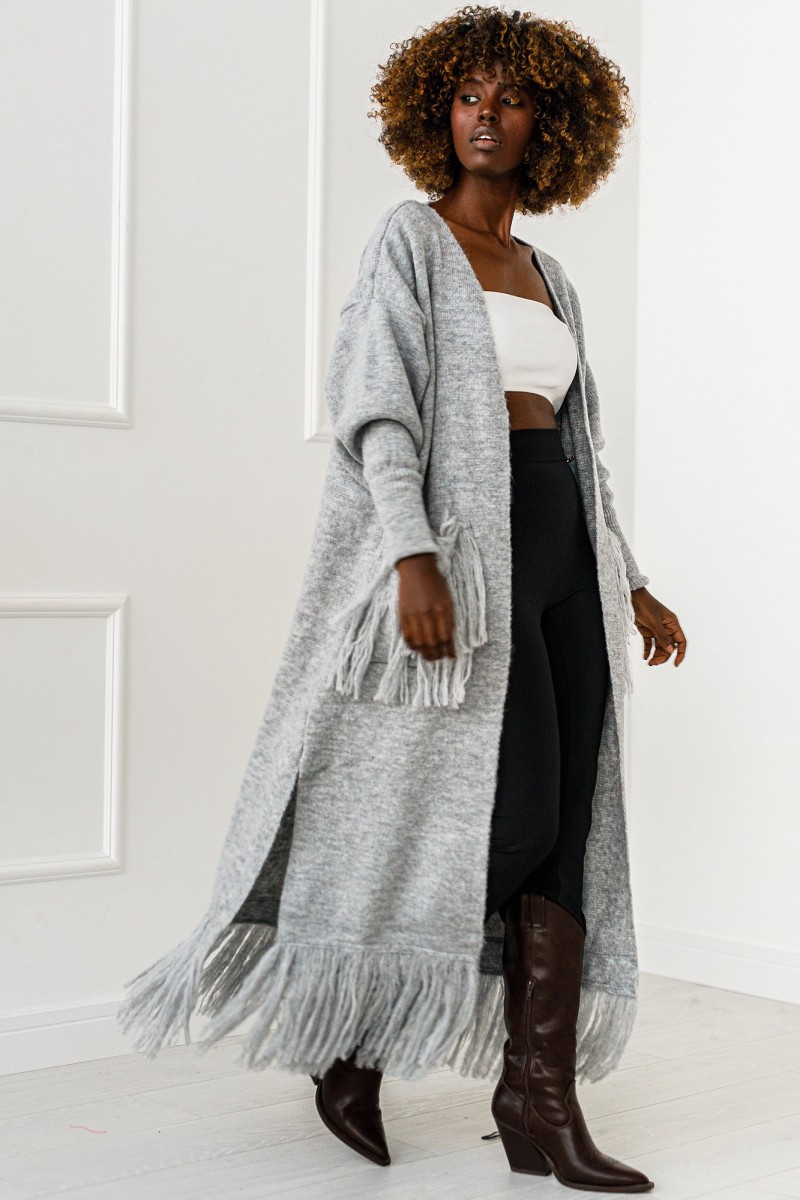 Kardigan Ivory Dream - szary