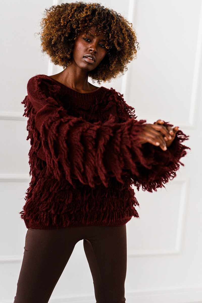 copy of copy of Sweter Shadow Flow - czarny