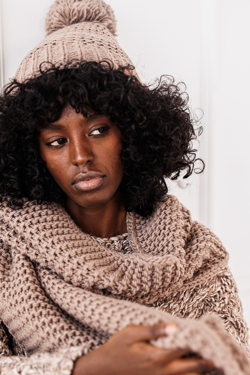 Komplet Cozy Set - ciemny beż