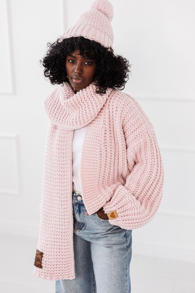 Komplet Cozy Set - różowy