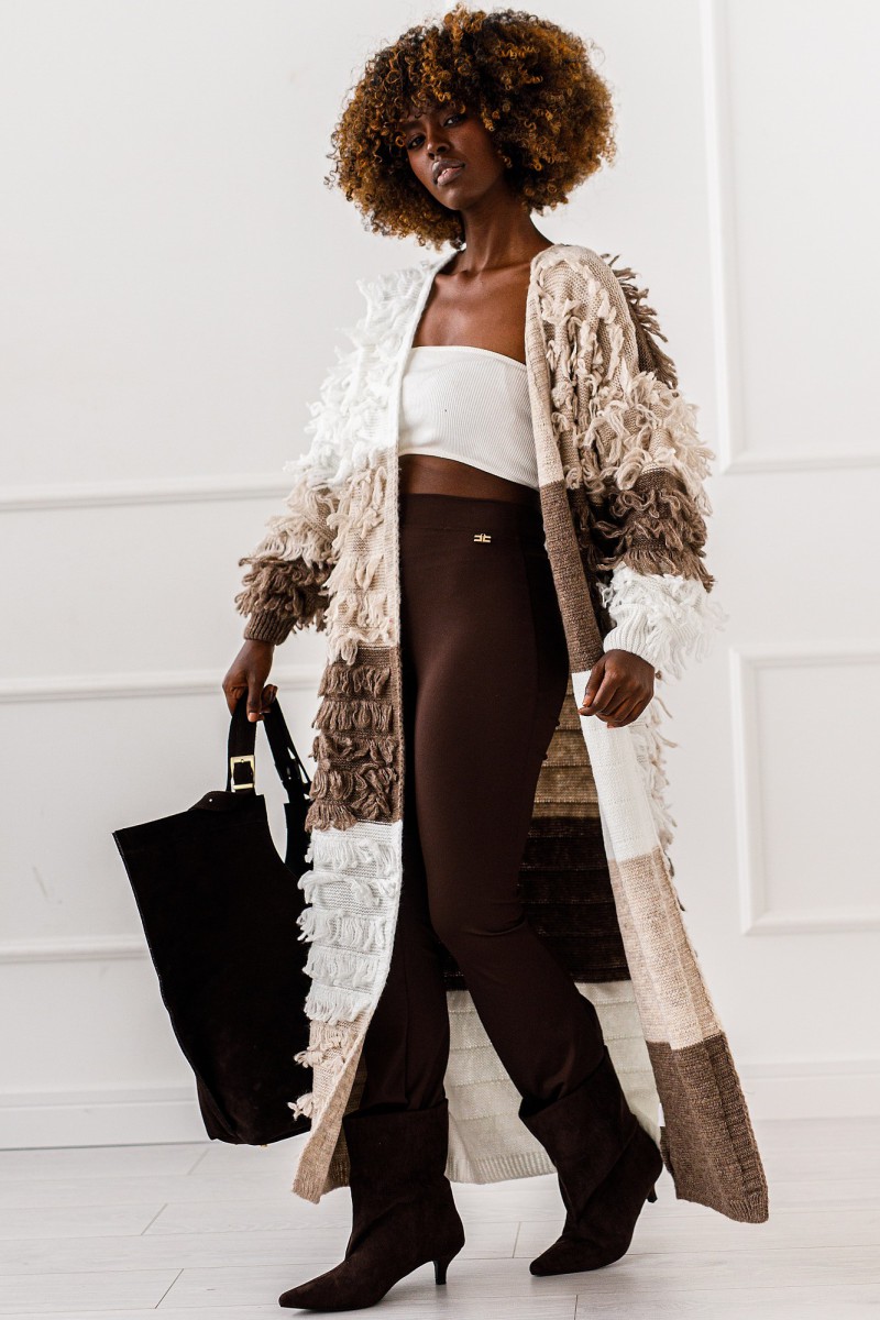 copy of Kardigan Boho Dream - bordowy