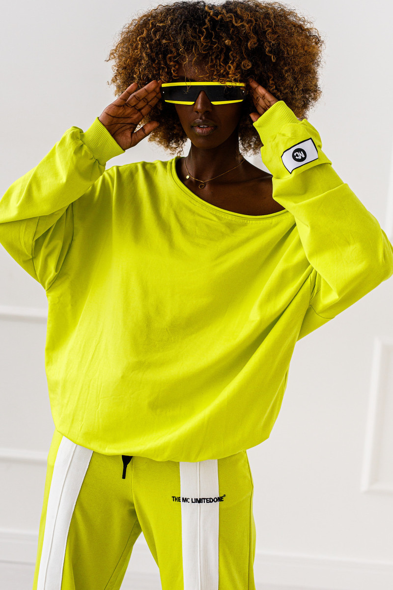 Bluza Skos - limonkowa